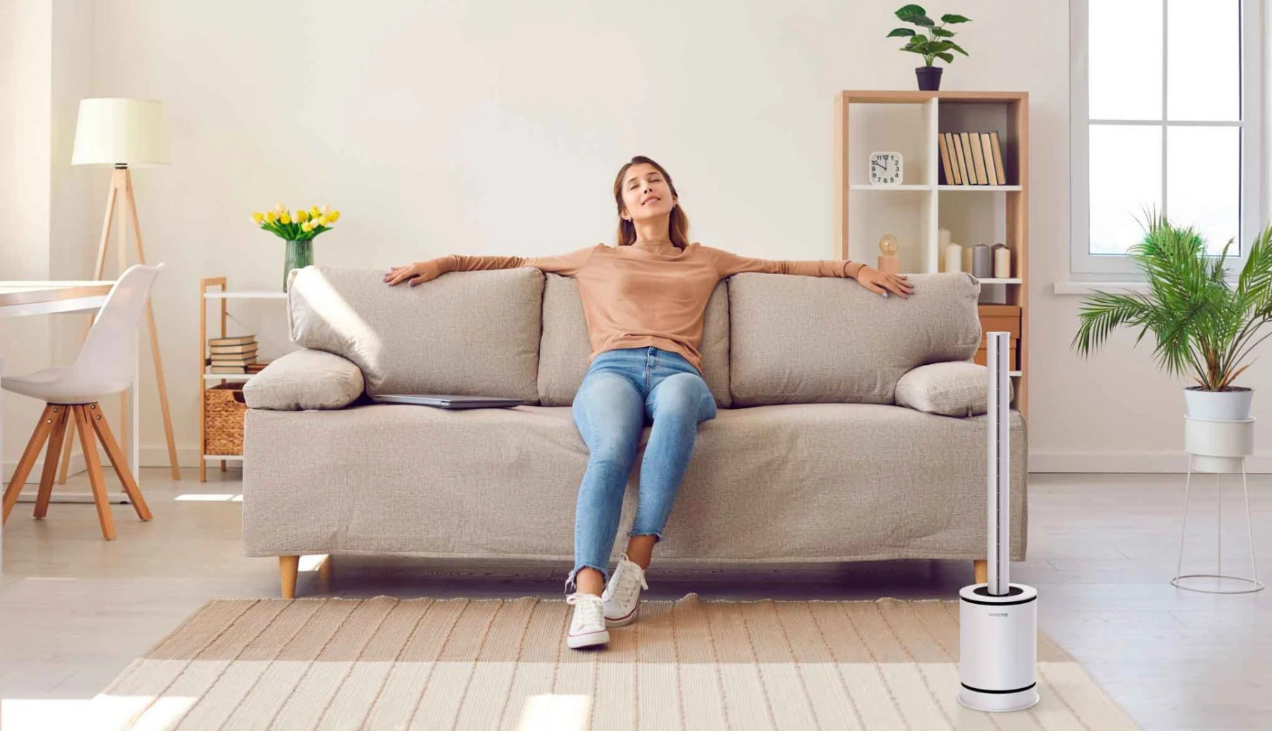 Oczyszczacz powietrza AP100 Hybrid 3 w 1 z funkcją chłodzenia i ogrzewania